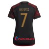 Virallinen Fanipaita Saksa Kai Havertz 7 Vieraspelipaita MM-Kisat 2022 - Naisten